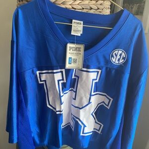 NWT University of Kentucky Wildcats Football Jersey